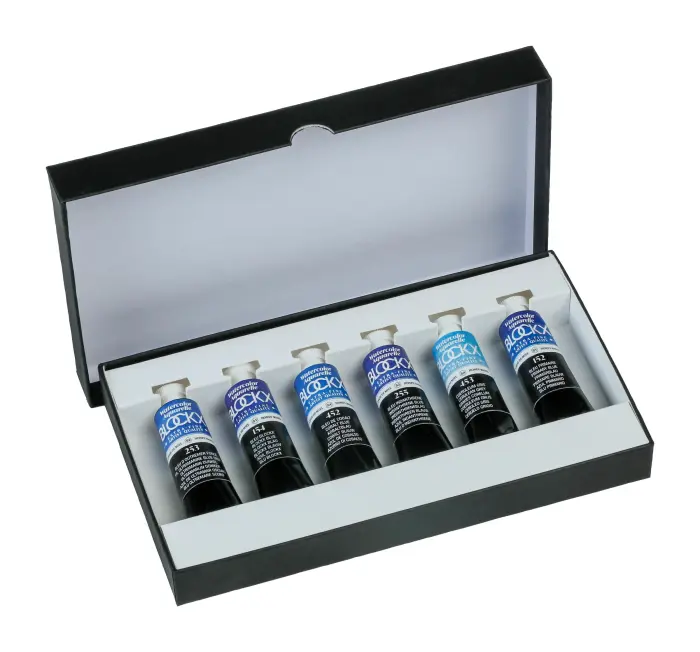 Aquarelles Set 6x15ml - Bleu tube