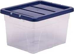 Fellowes Boîte de rangement BANKERS BOX, 22 L, transparent