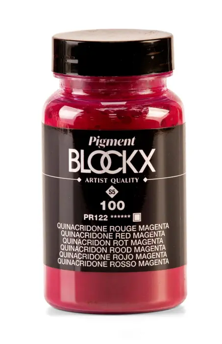 Pigment - Quinacridone rouge magenta 100 ml / 25 g