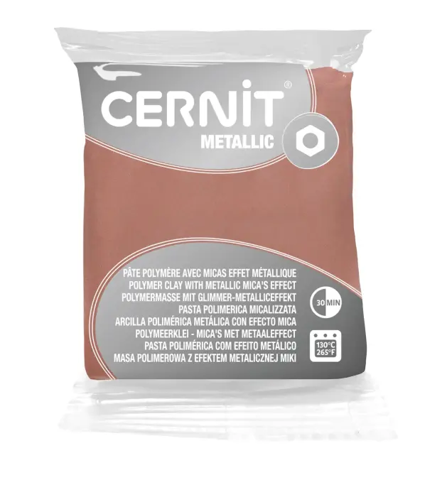 Cernit METALLIC 56 g Or rose - Or rose