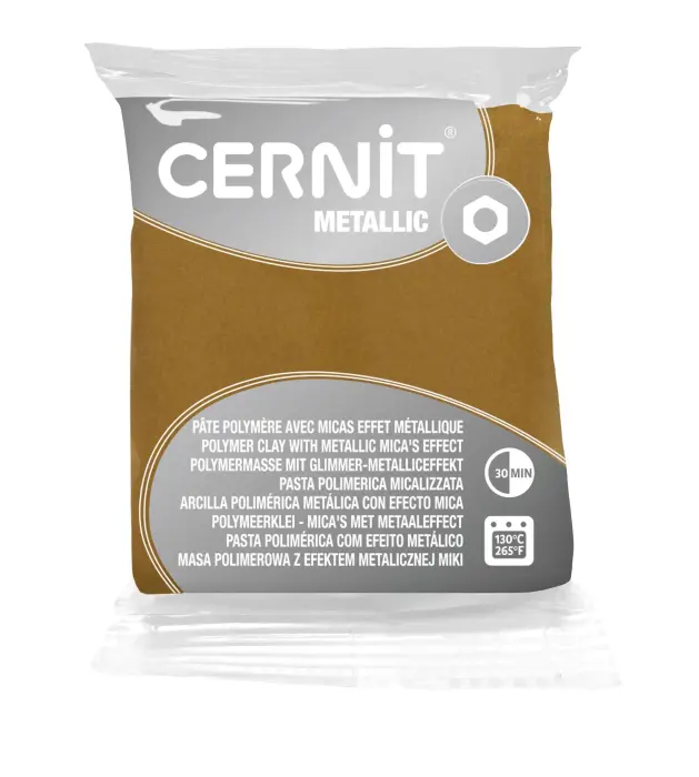 Cernit METALLIC 56 g Or riche - Or riche