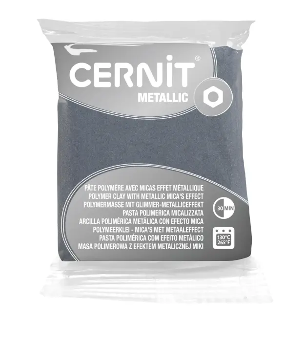 Cernit METALLIC 56 g Argent - Argent