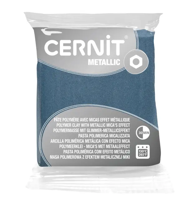 Cernit METALLIC 56 g Acier - Acier