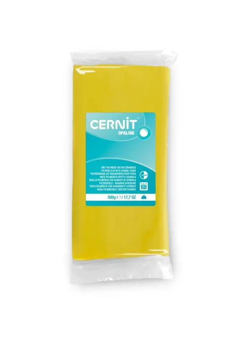 Cernit OPALINE 500 g Jaune primaire - Jaune primaire