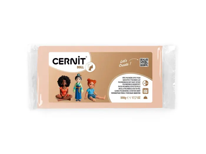 Cernit DOLL collection 500 g Rose beige - Rose beige