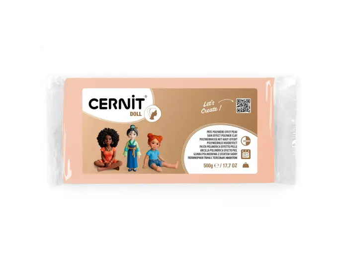 Cernit DOLL translucent 500 g Rose beige - Rose beige
