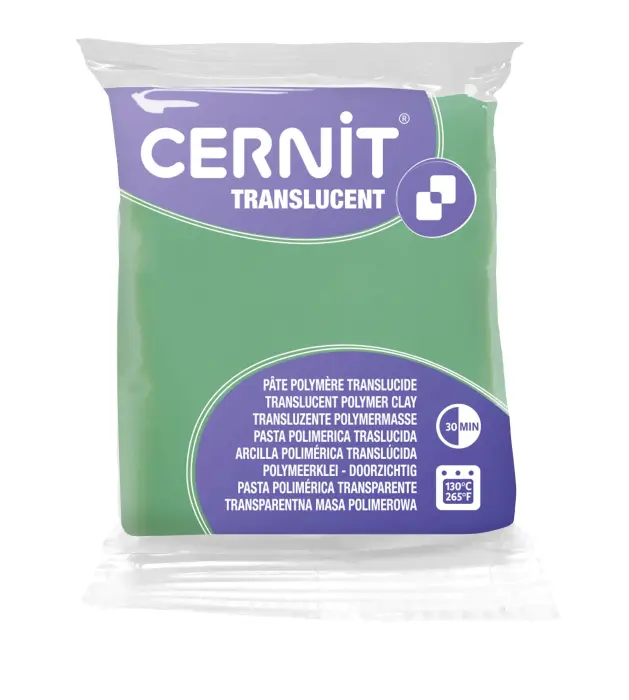 Cernit TRANSLUCENT 56 g Vert citron - Vert citron