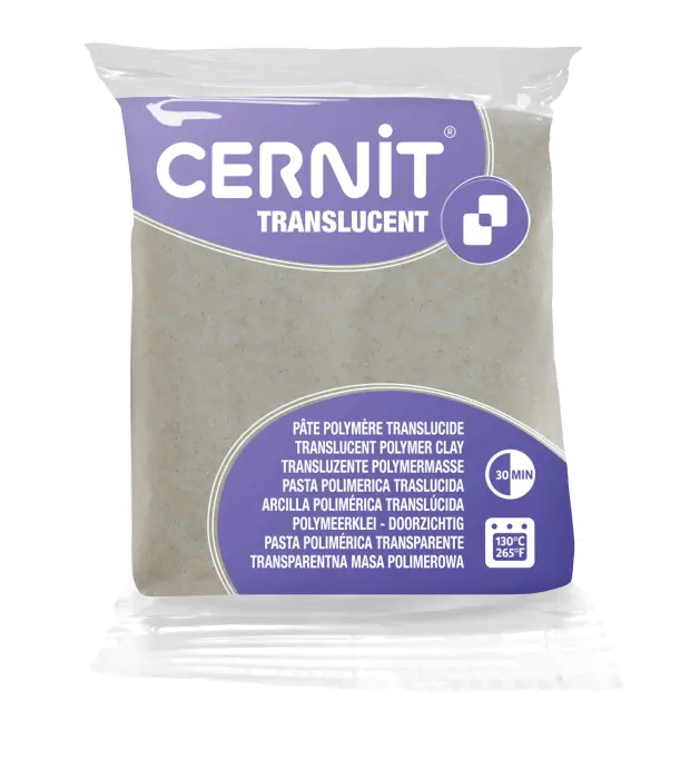 Cernit TRANSLUCENT 56 g Glitter or - Glitter or