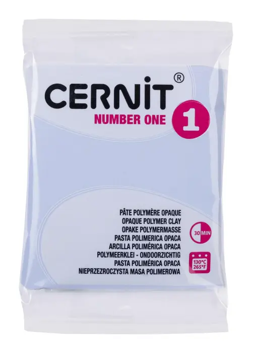 Cernit n°1 56 g bleu pastel - Bleu pastel