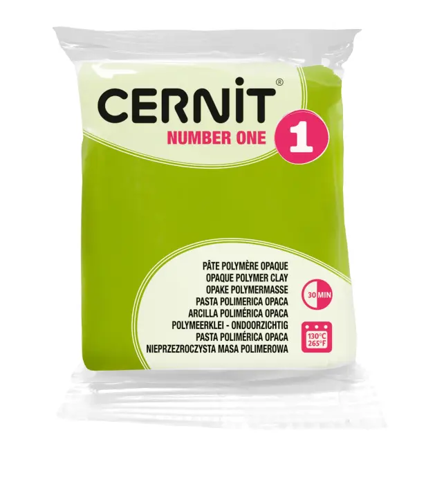 Cernit n°1 56 g Vert anis - Vert anis