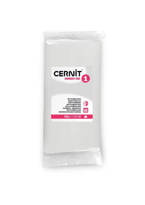 Cernit n°1 500 g Blanc opaque - Blanc