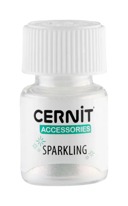 Cernit Sparkling 5 g Diamond or - Or