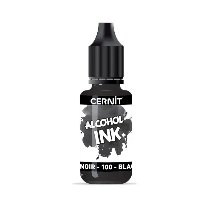 Cernit encre à l'alcool 20 ml Noir - Noir