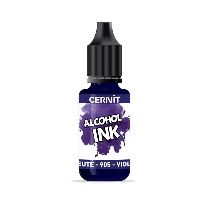 Cernit encre à l'alcool 20 ml Violet bleuté - Violet bleuté