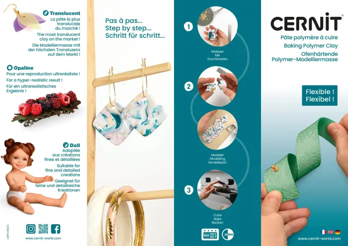 Flyer Cernit (FR/EN/DE) - Multicolore