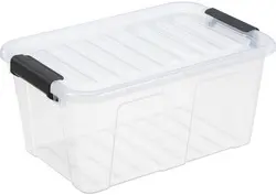 plast team Boîte de rangement HOME BOX, 8 L, transparent