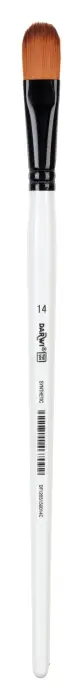 Darwi For You Pinceau usé bombé 13,5 mm T 14 - Blanc - New