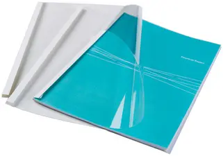 Fellowes Chemise pour reliure termique Standard, A4, 1,5 mm