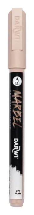 MARBEL Marqueur Universel Pointe Conique Fine 2mm - Nude