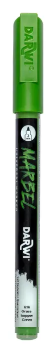 MARBEL Marqueur Universel Pointe Conique Fine 2mm - Vert sauterelle