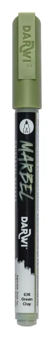 MARBEL Marqueur Universel Pointe Conique Fine 2mm - Argile verte