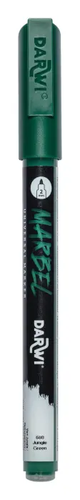 MARBEL Marqueur Universel Pointe Conique Fine 2mm - Vert jungle