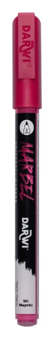 MARBEL Marqueur Universel Pointe Conique Fine 2mm - Magenta
