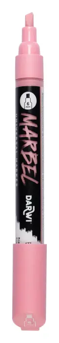 MARBEL Marqueur Universel Pointe Biseau Médium 6mm - Rose blush