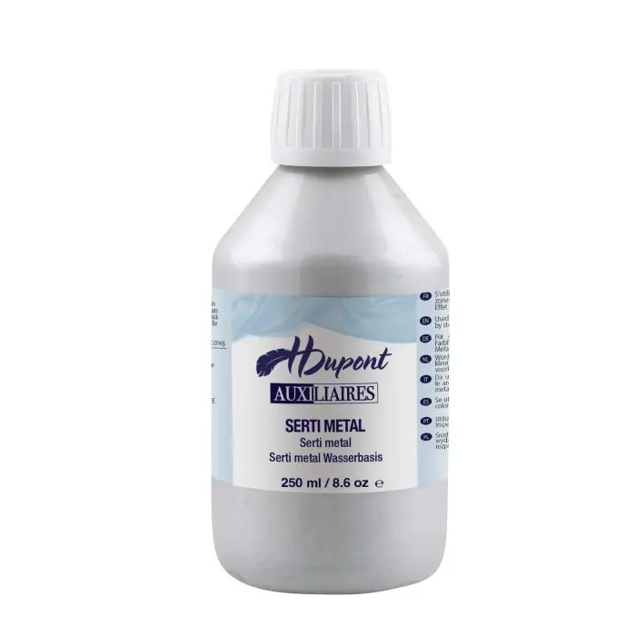 Serti métal 250 ml Argent - Argent