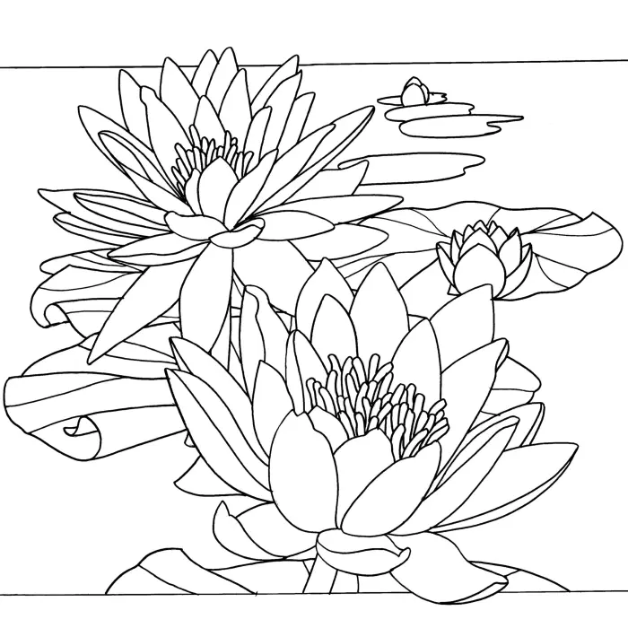 Coussin 100% soie - 40x40cm Flora - Blanc