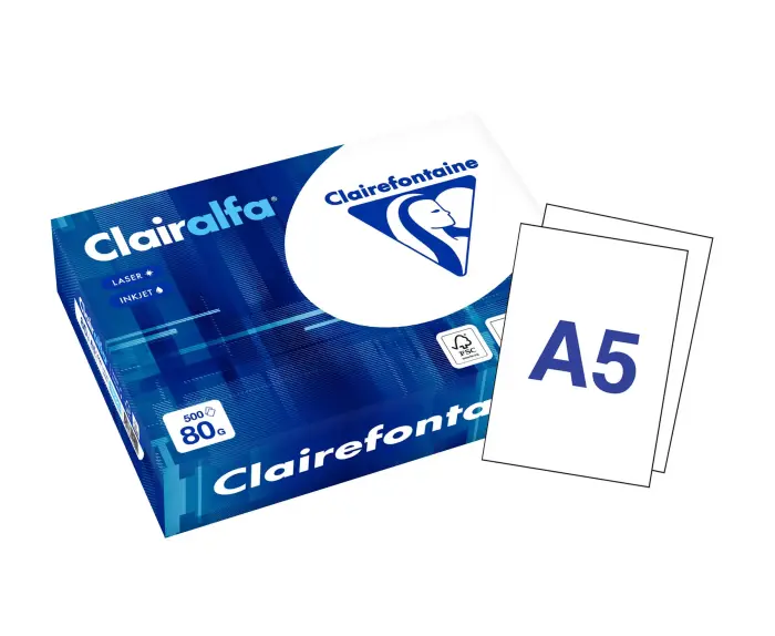 CLAIRALFA A5 80G RAM 500F C.10 PAL.360 - 170 CIE
