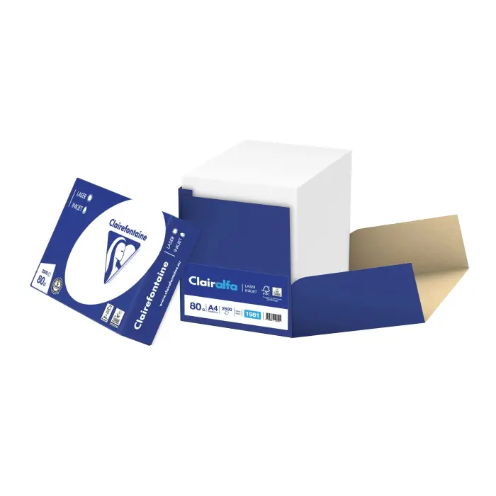 CLAIRALFA A4 80G PACK 2500F - 170 CIE