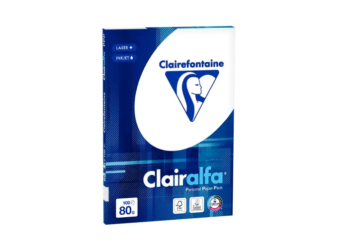 PPP CLAIRALFA A4 80G RAM 100F C.10 - 170 CIE