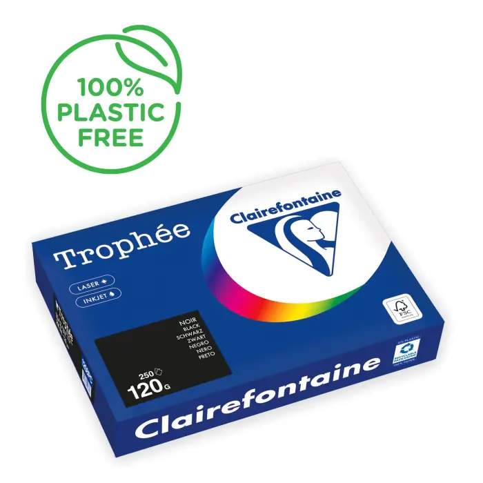 TROPHEE INTENSIF A4 120G RAM 500F - Noir