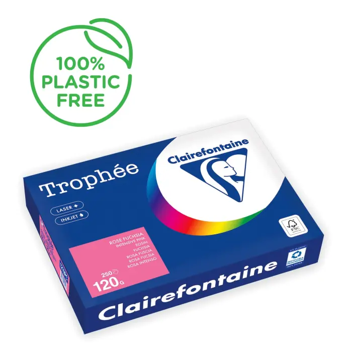 TROPHEE INTENSIF A4 120G RAM 250F - Fuchsia