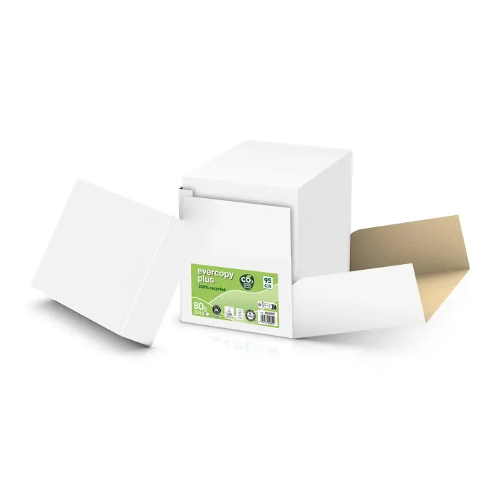 EVERCOPY PLUS A4 80G PACK 2500F - 80 ISO/95CIE