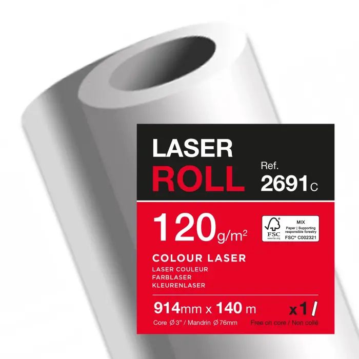 BBX DCP 120G LZ 914mm x 140m - 170 CIE