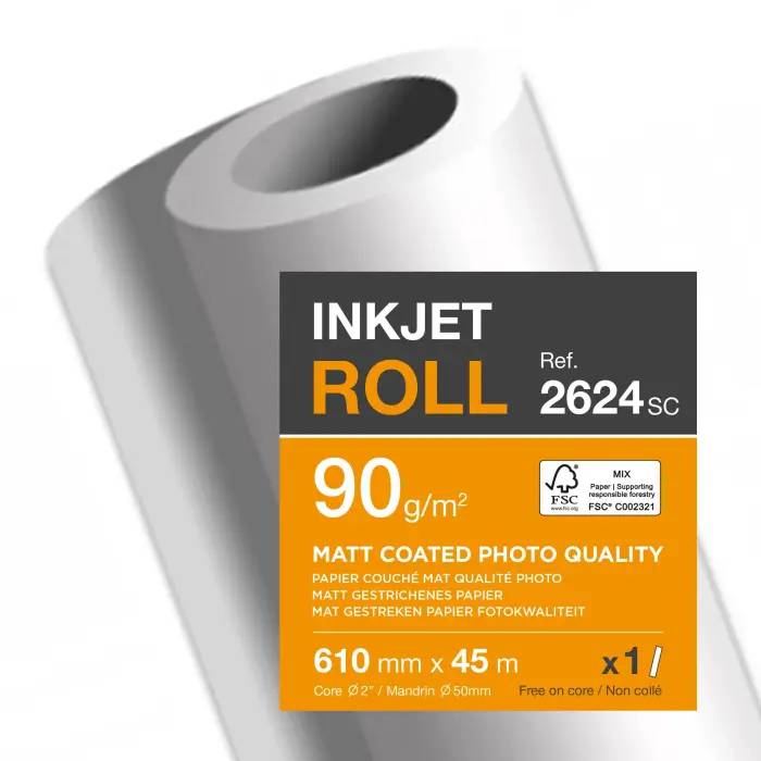 BBX COUCHE MAT 90G LZ 610mm x 45m