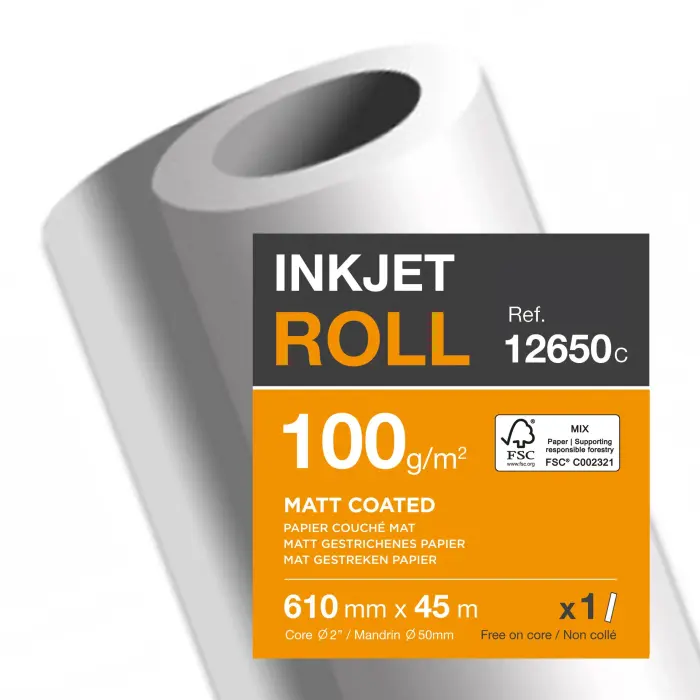 BBX COUCHE MAT 100G LZ 610mm x 45m
