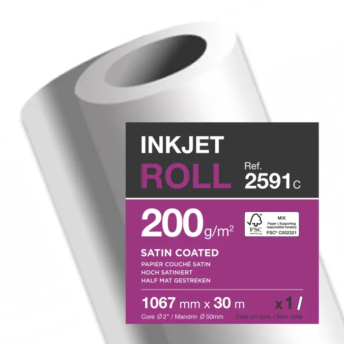 BBX PHOTO SATIN 200G LZ 1067mm x 30m C1