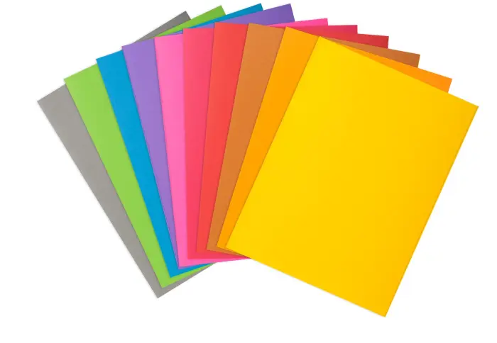 Paquet de 30 sous-chemises ROCK''S 80 - 22x31cm - Couleurs assorties