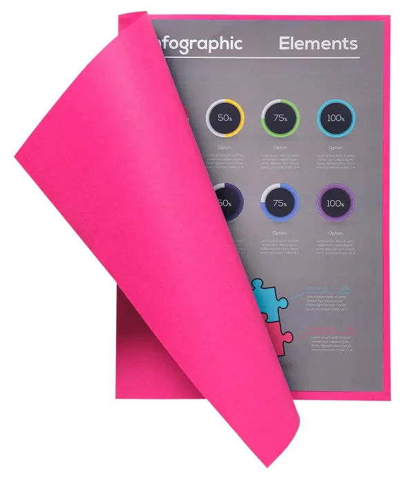 Paquet de 30 sous-chemises FLASH 80 100% recyclé - 22x31cm - Couleurs assorties