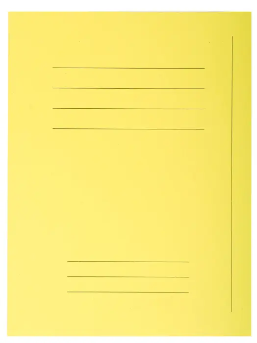 Paquet 50 chemises Forever® 220 100% recyclé avec impression - 24x32cm - Jaune