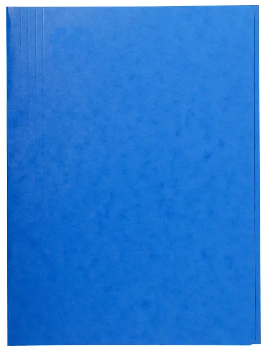 Chemise simple sans élastique avec 3 rabats carte lustrée 390gm2 ® - A4 - Couleurs assorties