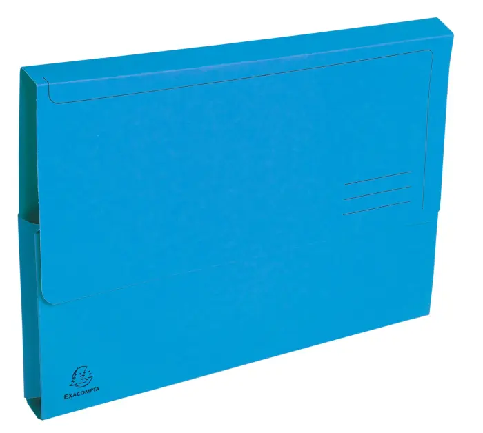 Paquet de 5 chemises poche coloris vifs Forever® - 24x34cm - Couleurs assorties