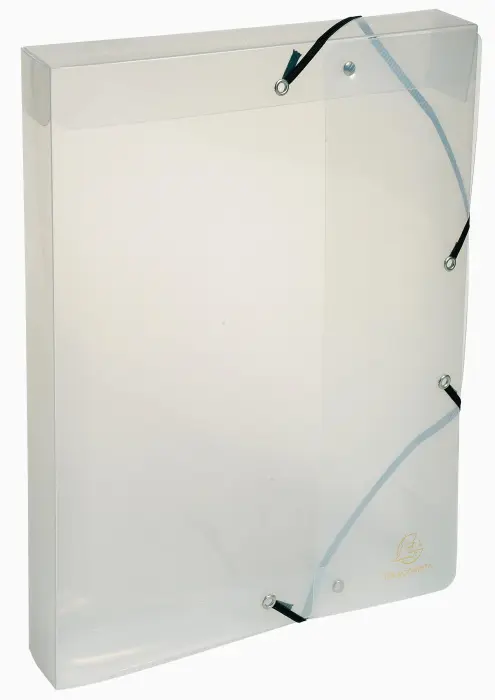 Boite de classement Exabox dos 40mm Polypropylène Crystal - A4 - Cristal