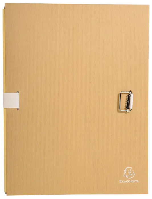 Chemise dos extensible papier kraft - Brun