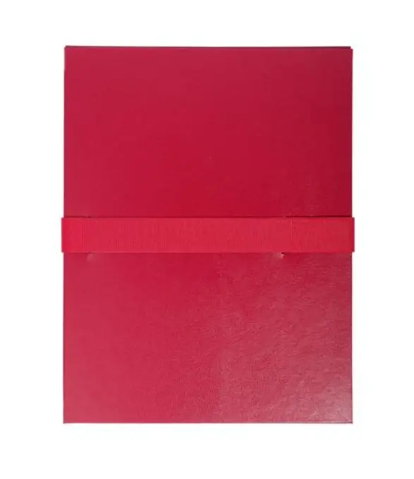 Chemise dos extensible balacron et sangle scratch. - Bordeaux