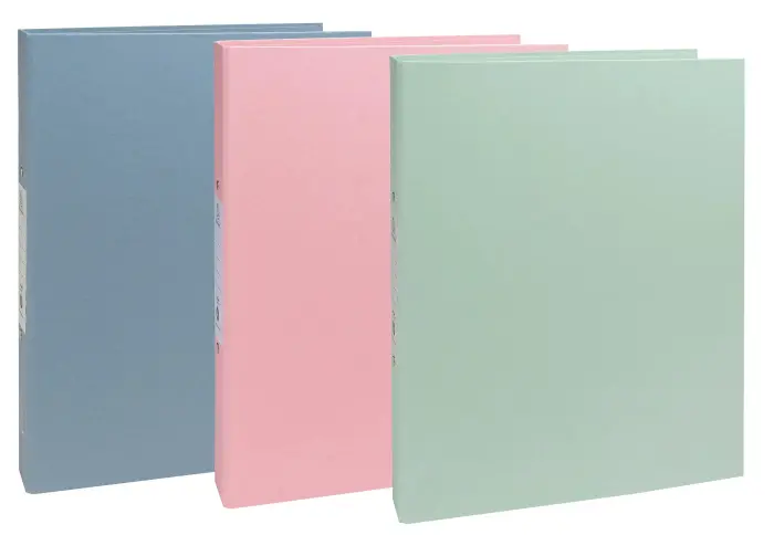 Classeur rigide recyclé 2 anneaux 30mm Autentik - Couleurs assorties