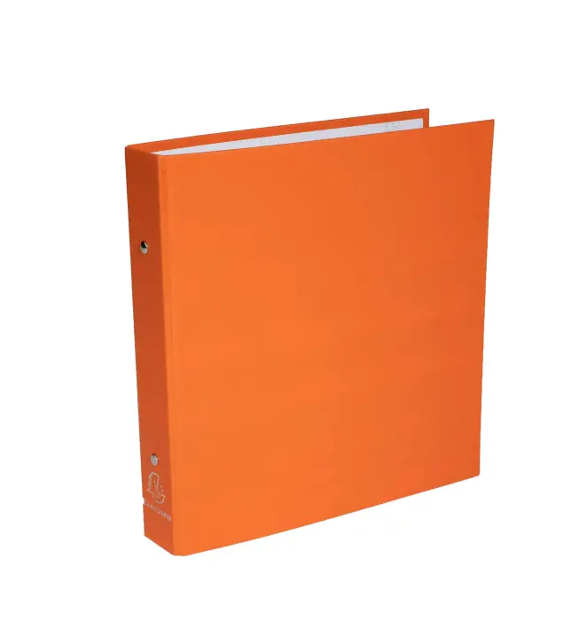 Classeur rembordé polypropylène format ecolier 2 anneaux 30mm - 230x215mm - Couleurs assorties
